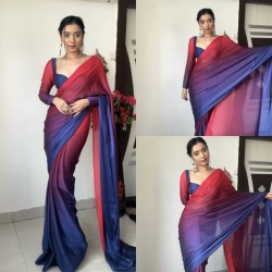 Ready to wear stylish printed saree